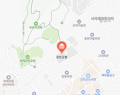 차량 등록사업소 강진군 위치 전화번호 한눈에 알아보기! 3 강진군 차량 등록사업소 위치