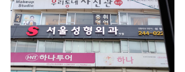 울산 중구 성형외과