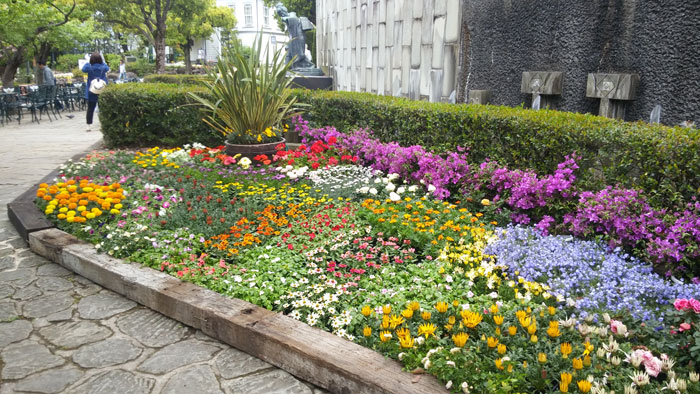 나가사키-구로바엔-정원-모습