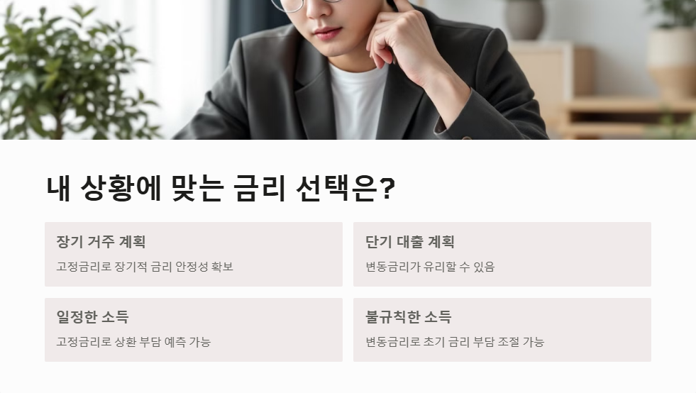변동금리 고정금리 전환 시기