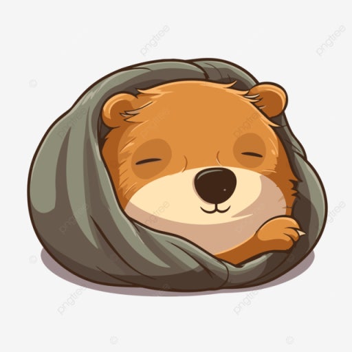 동면하는 곰