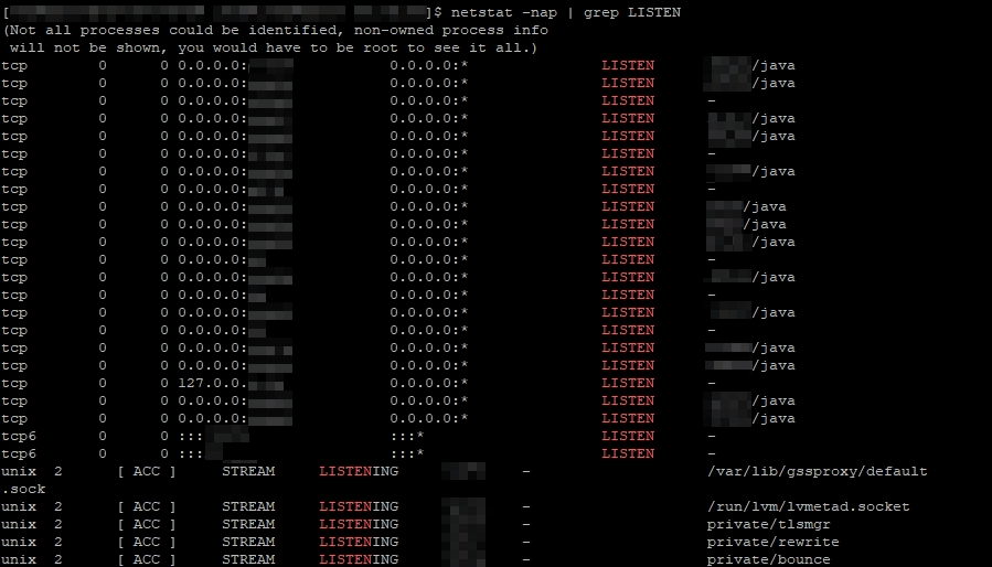 Linux | netstat, lsof, ps를 이용한 프로세스 확인 방법 Linux | Netstat, Lsof, Ps를 이용한 프로세스 확인 방법