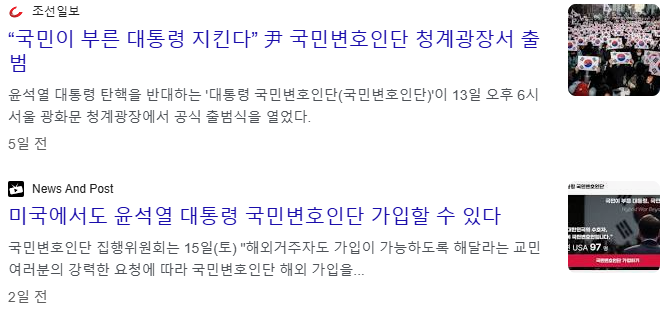 대통령 국민변호인단 홈페이지