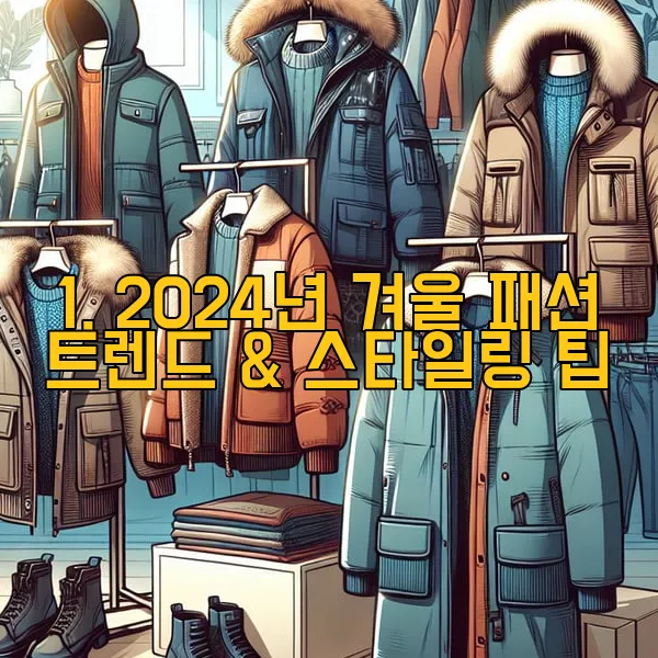 2024년 겨울 패션