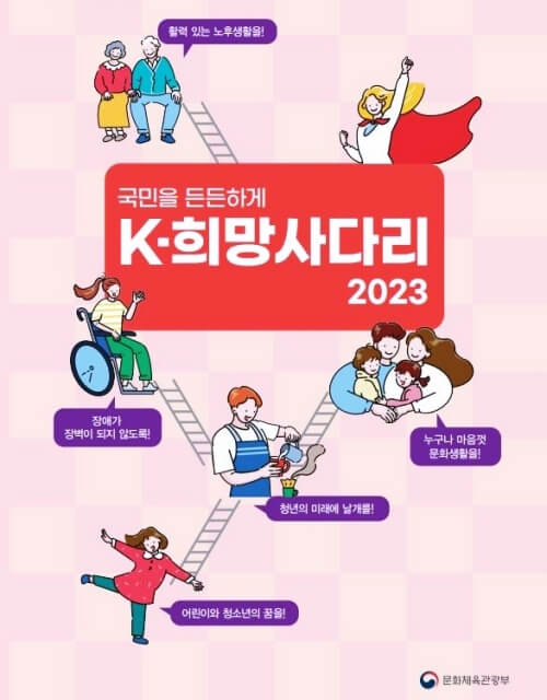 &#39;K-희망사다리 2023&#39; 표지