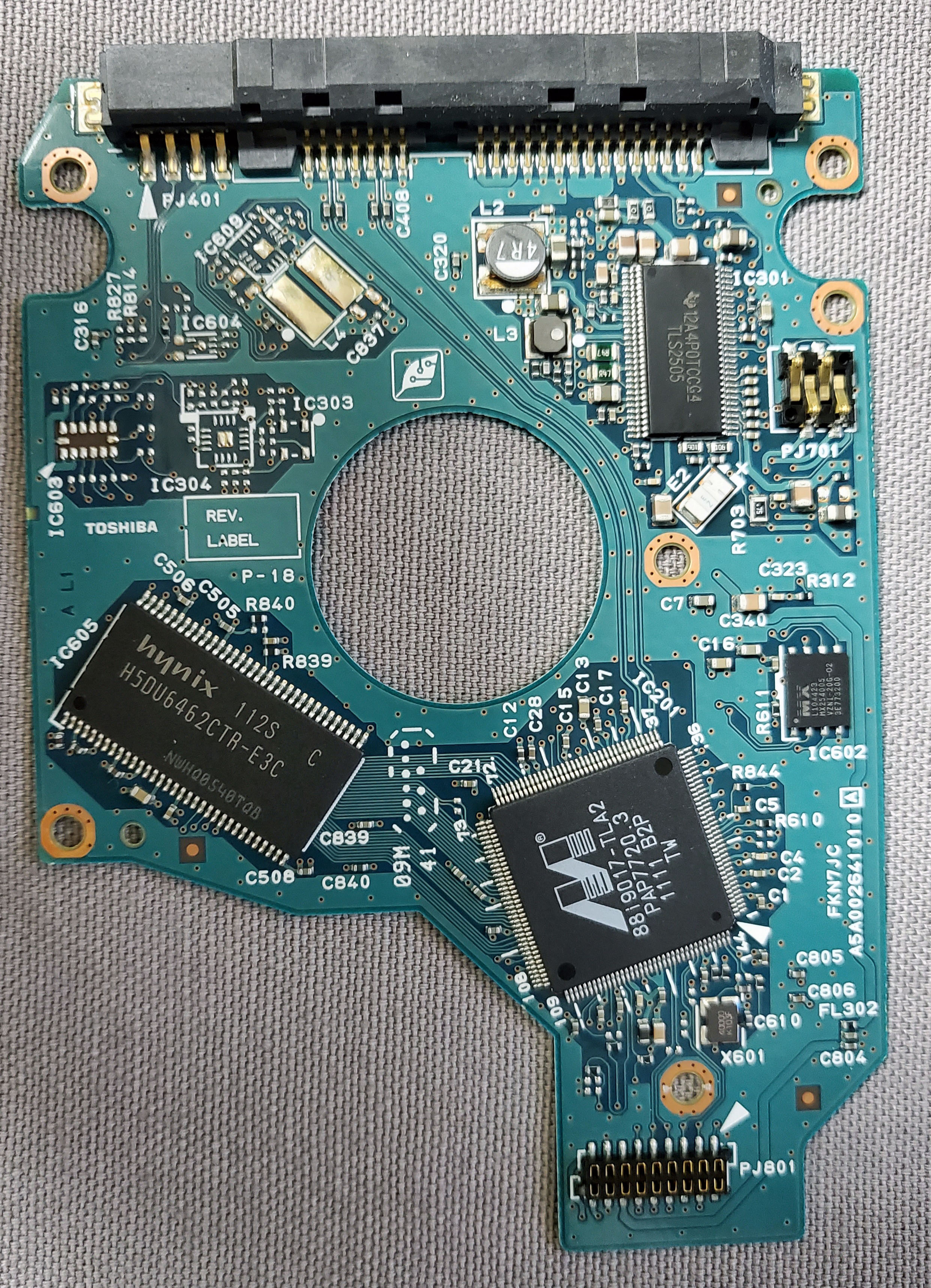 Toshiba MK1059GSM 1TB PCB, G002641A