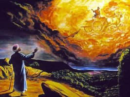  엘리야의 승천(왕하 2:1~18)