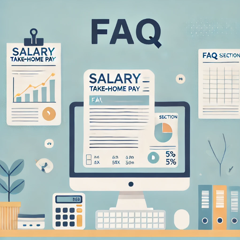 연봉 실수령액 faq