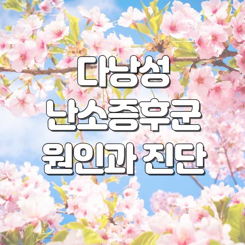  다낭성 난소증후군 원인과 진단