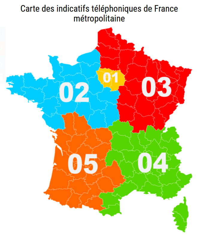 프랑스-지역번호-지도