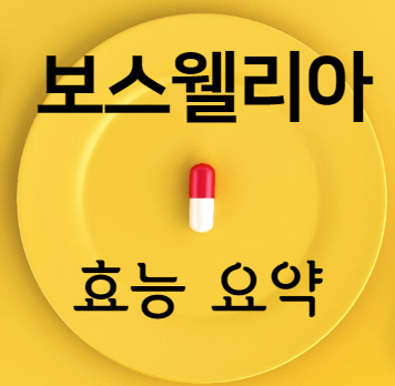 보스웰리아 효능 요약