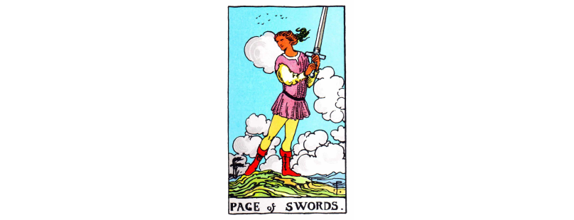 Page of swords tarot