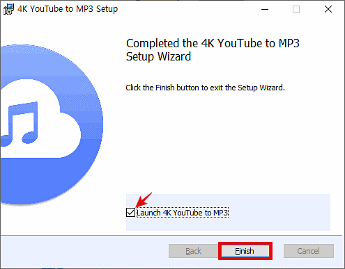 4K youtube to mp3 음원 추출 설치 6