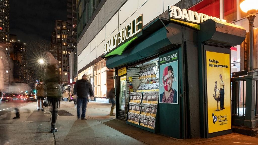 [스파이더맨:노웨이홈] 뉴욕에서 실제로 배부중이라는 '데일리 뷰글' | 인스티즈