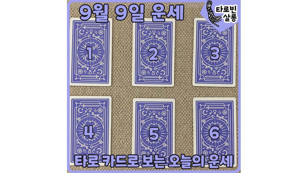  [9월 9일 운세] 타로 카드로 보는 365일 오늘의 운세
