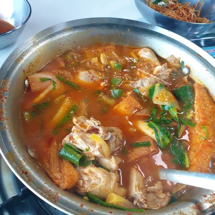 닭한마리 칼국수