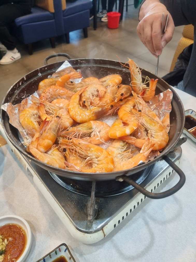 중부회수산 대하구이