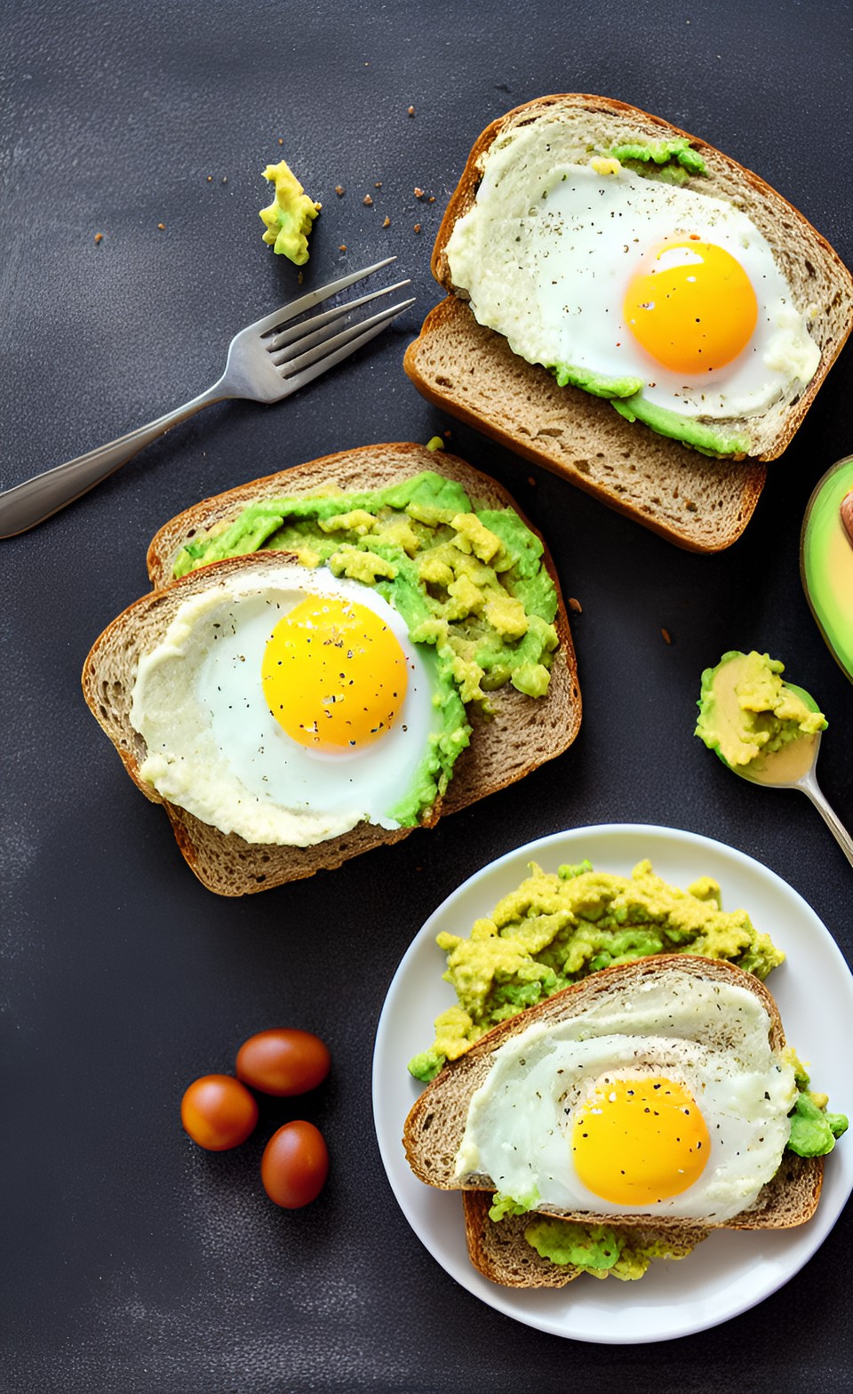 아보카도 계란 샌드위치