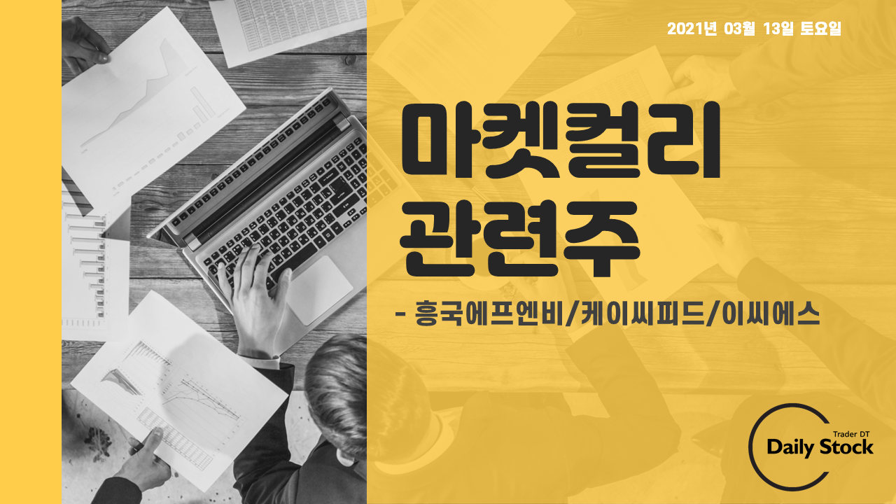  마켓컬리 관련주 정리 - 흥국에프엔비, 케이씨피드, 이씨에스 등