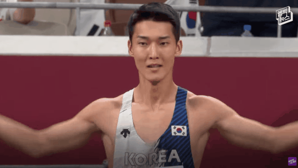  우상혁, 올림픽을 즐기다