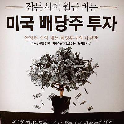  《잠든 사이 월급 버는 미국 배당주 투자》 주린이 미국 주식 배당금 교과서 추천!