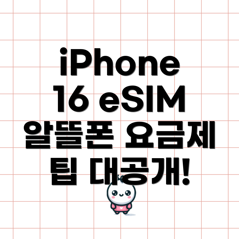 알뜰폰 eSIM