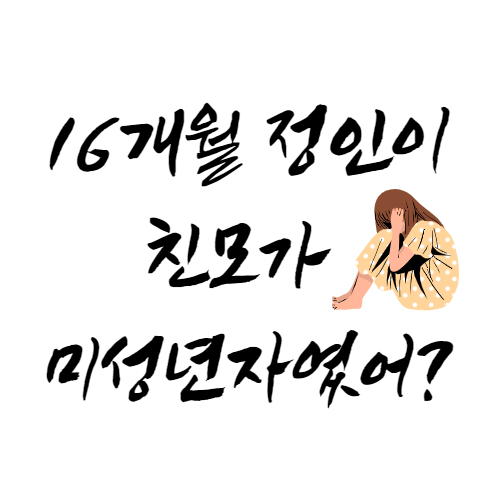 16개월 정인이 친모 미성년자였어?
