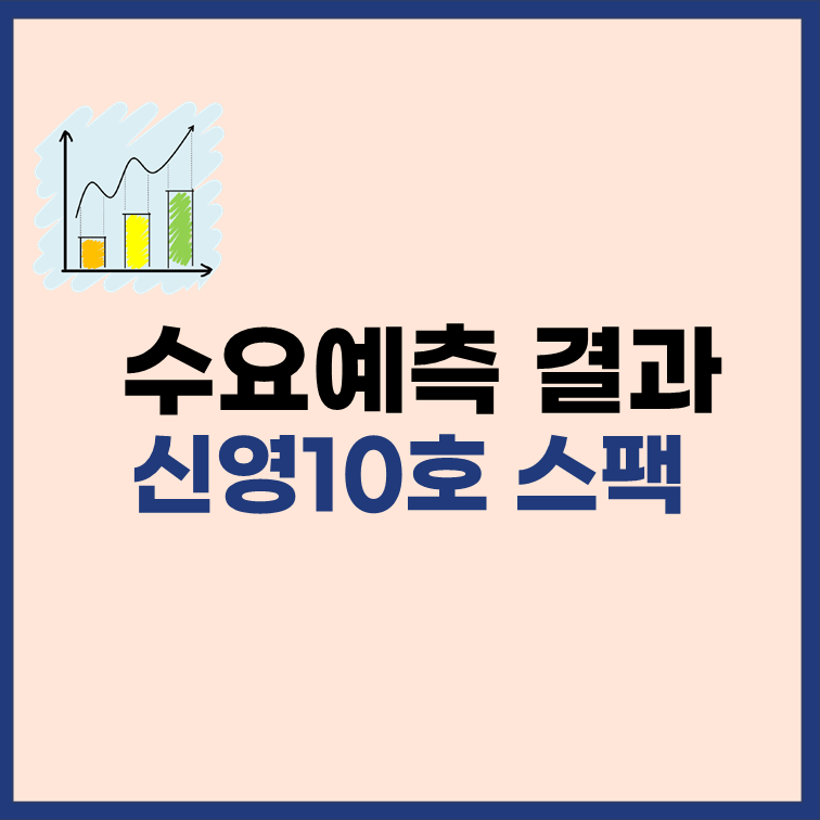 신영스팩10호-상장일-수요예측-결과-청약-정보