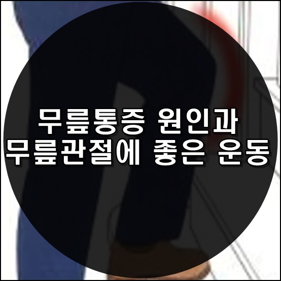  무릎통증 원인과 무릎관절에 좋은 운동