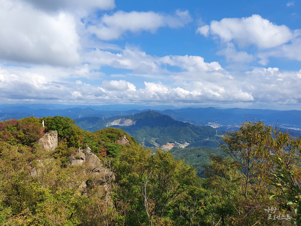 파주 감악산 산맥