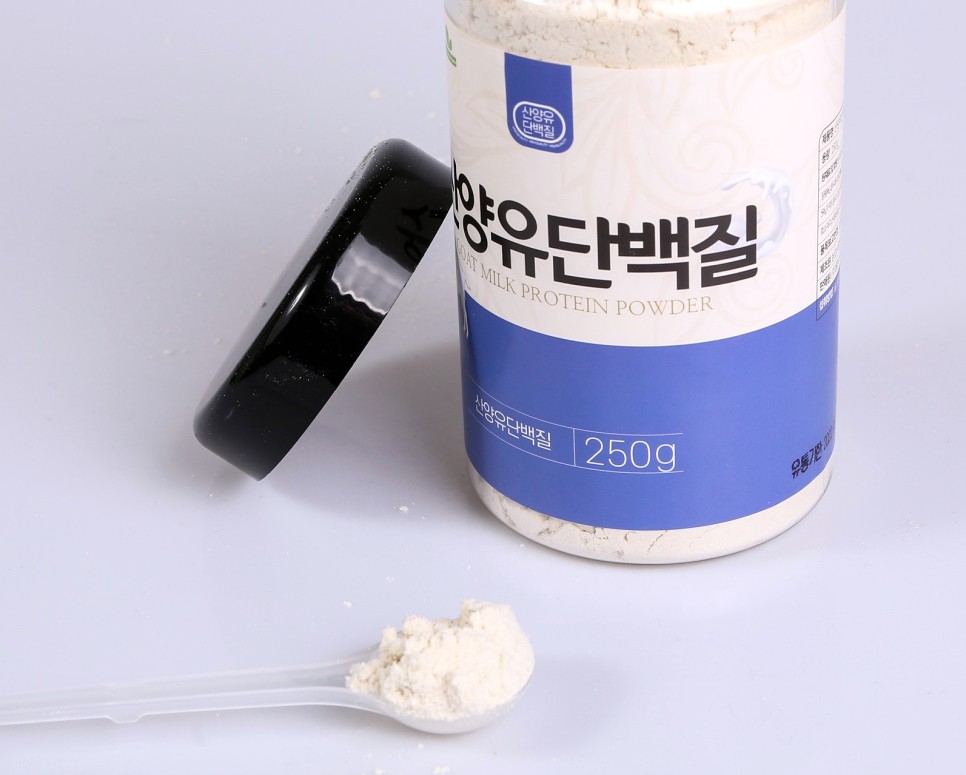 분말, 효능과 먹는법 산양유 단백질 9