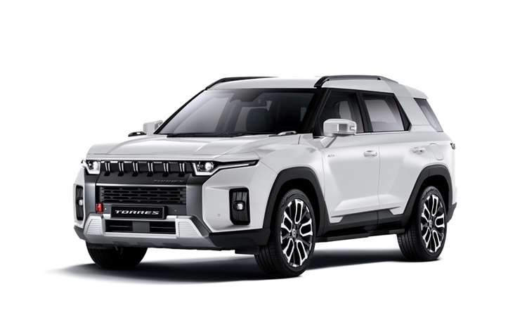 쌍용 자동차 신형 신차 suv 토레스 j100 디자인