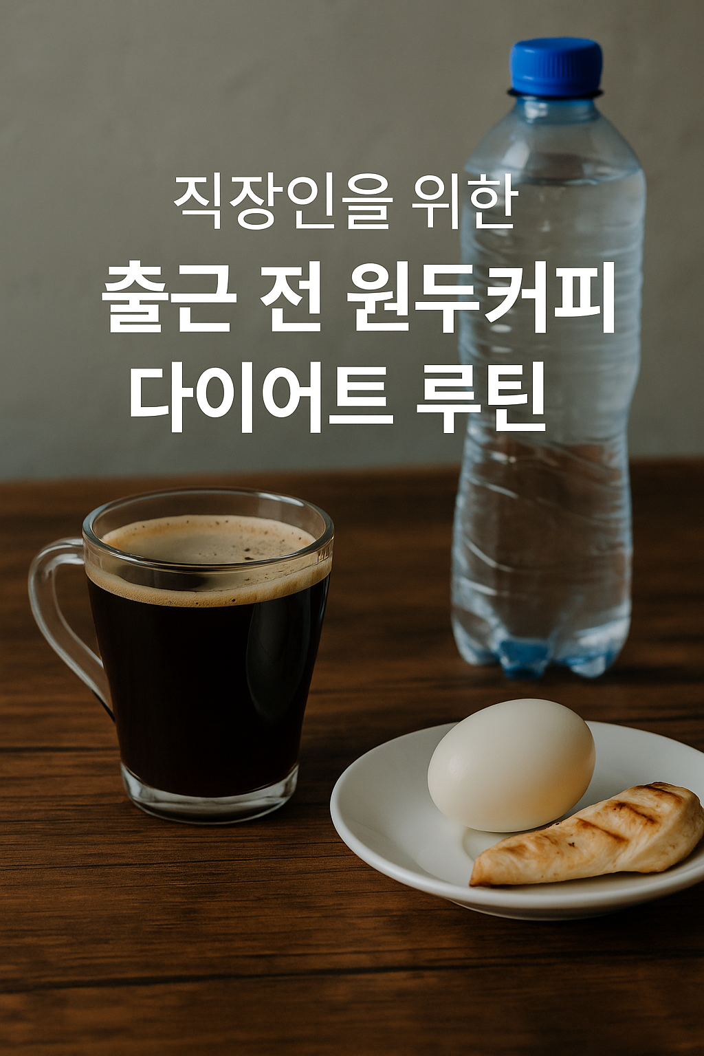 출근전 커피 다이어트