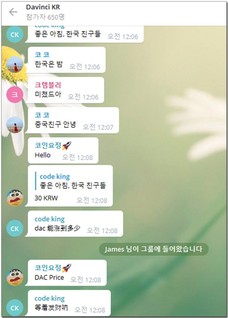 다빈치 코인 DAC 새해 최고치 - 이슈 분석