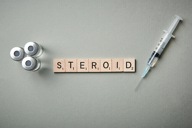 alt-대상포진 치료, 스테로이드 약물 사진