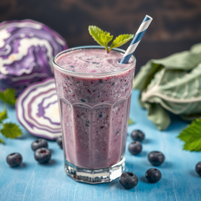 Blueberry smoothie