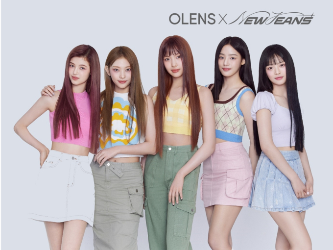  뉴진스가 오렌즈 모델!