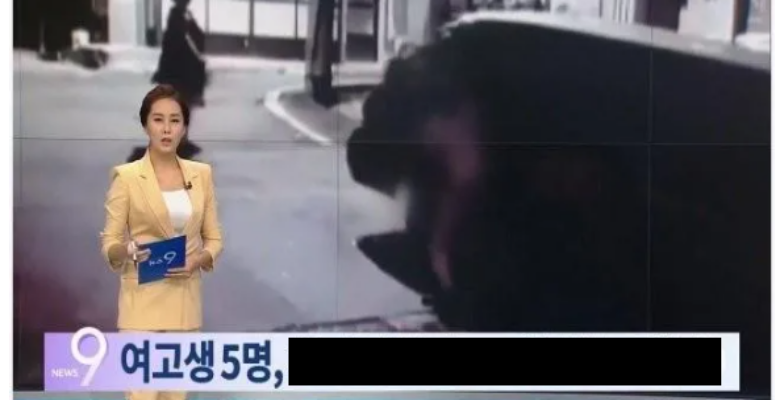  여고생 5명의 전투력으로 벌인 대참사