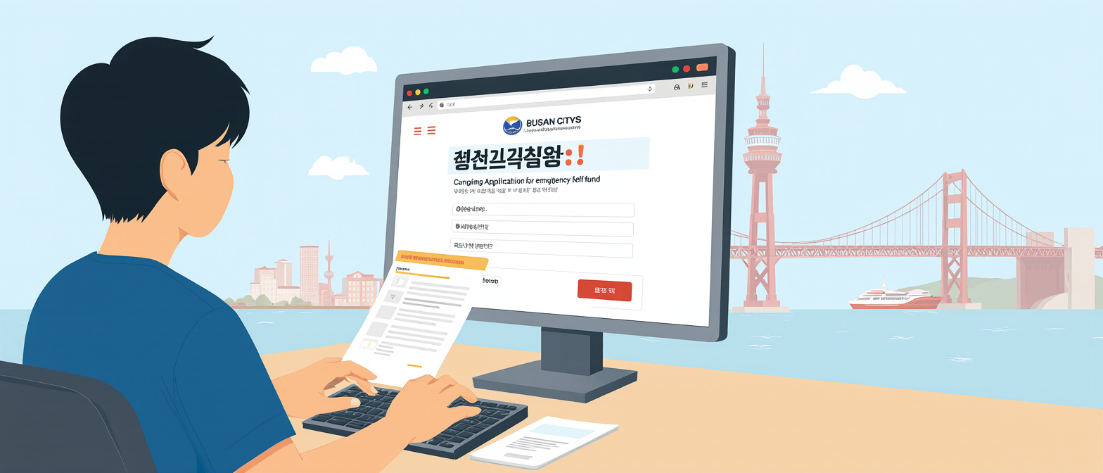 부산 민생회복지원금 신청