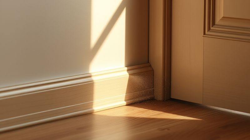 바퀴벌레 길목이나 유입구에 잔류성 살충제를 뿌리는 모습을 상징하는 이미지