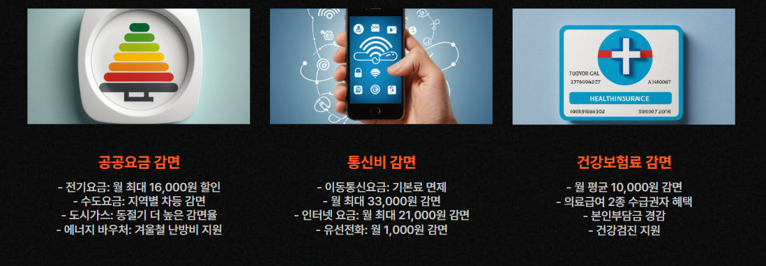 차상위 계층 주요 혜택 1