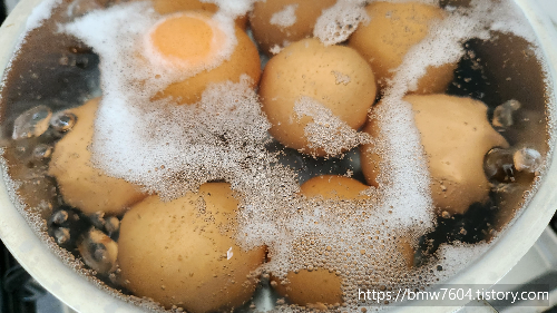 계란삶기