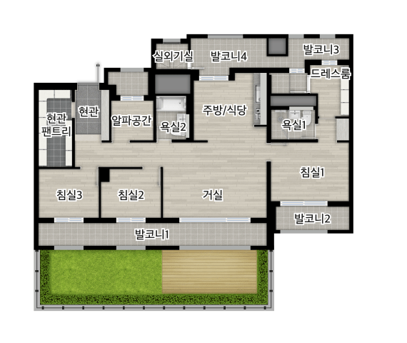 e편한세상 동탄 파크아너스 99F