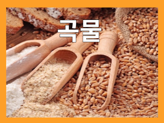 비타민 B군이 풍부한 식품 - 곡물