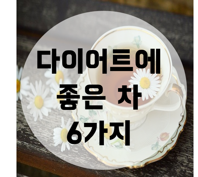  다이어트에 좋은 차 6가지