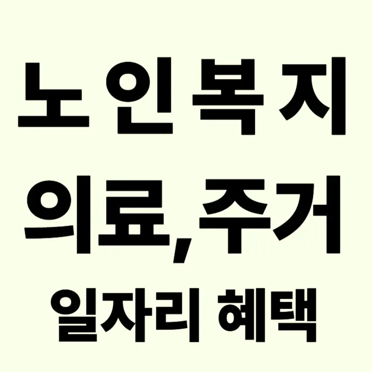 노인-복지