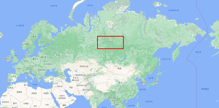 러시아-지도