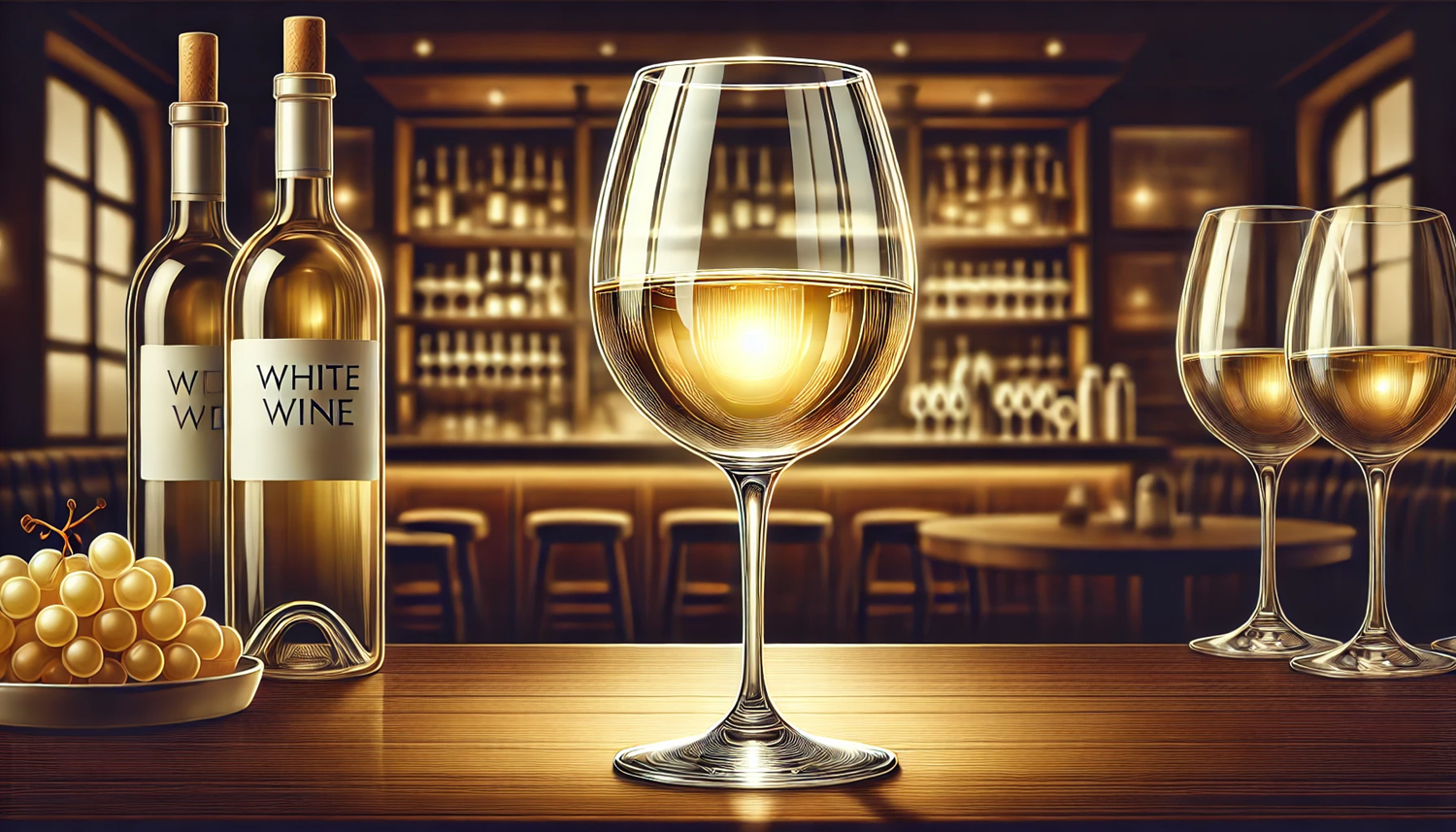 화이트 와인 잔 (White Wine Glass)