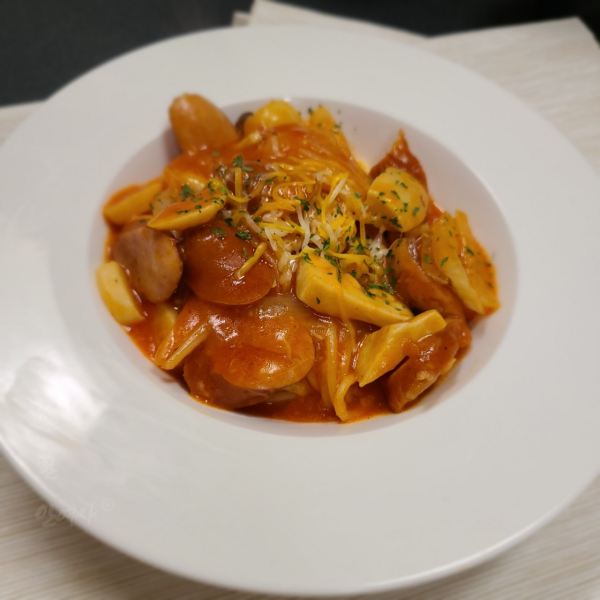  원팬토마토파스타 삶고 볶고 하지마 그냥 끓여먹는 원팬파스타