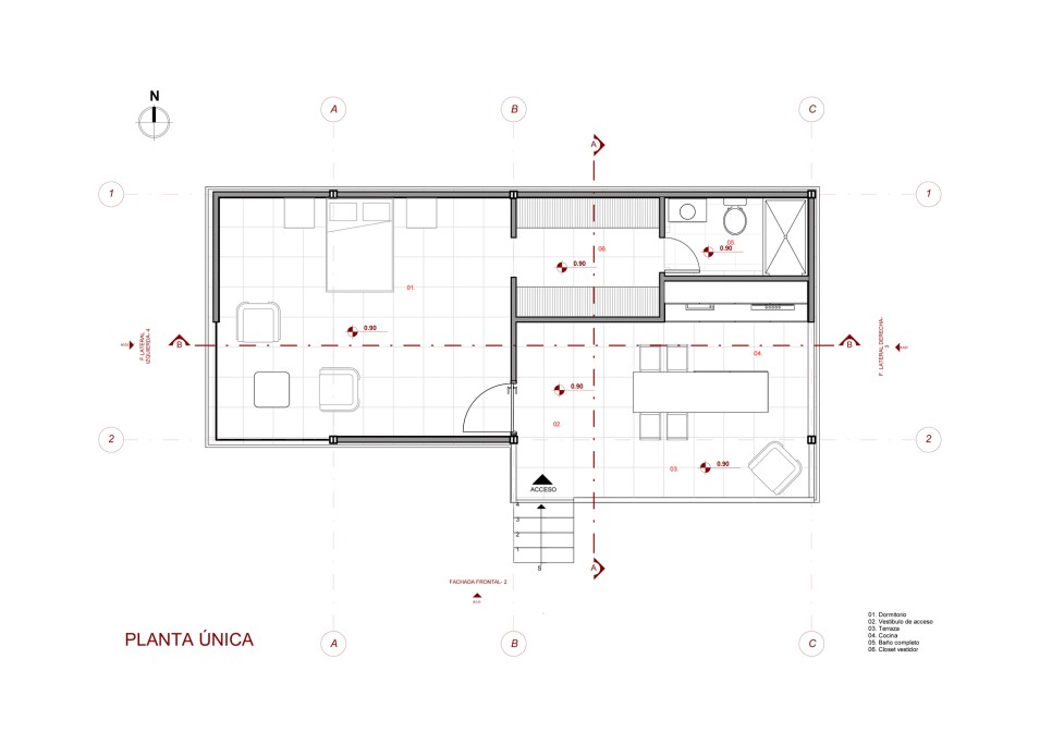 구조의 홀리데이 홈, Casa PR21008 by Engawa Archlab 포치 겸 거실? 이런 집 처음이야! 독특한 10
